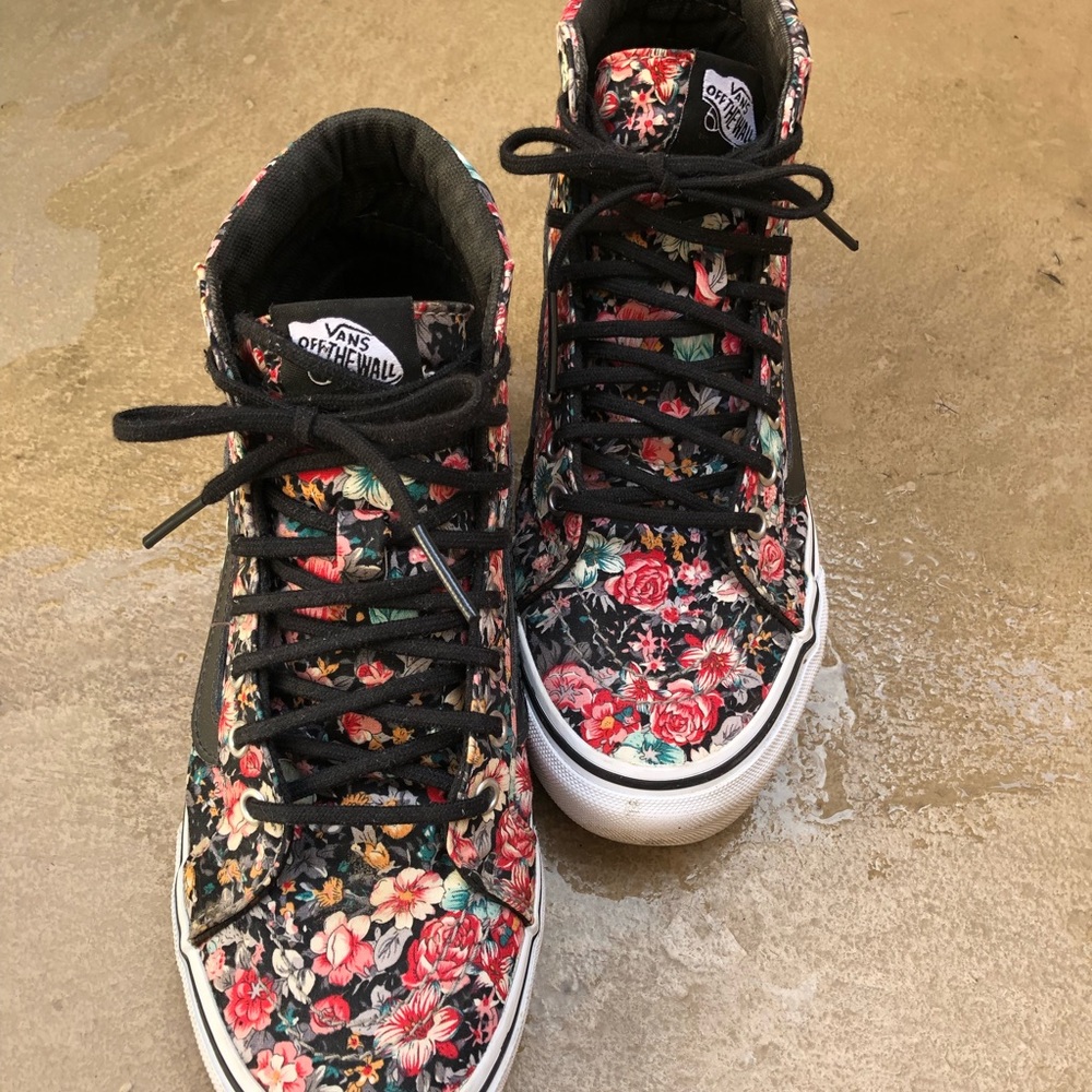 Vans Sk8-Hi floral sneakers